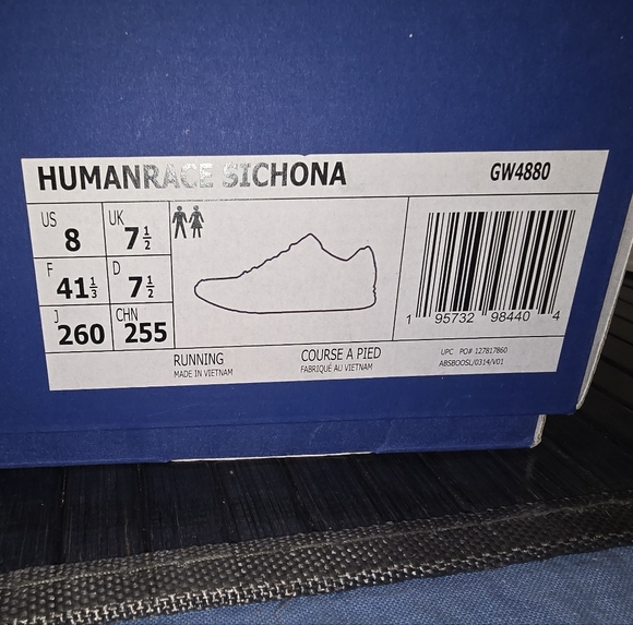 NIB! Adidas Humanrace Sichona Blue Size 8 - Picture 8 of 15